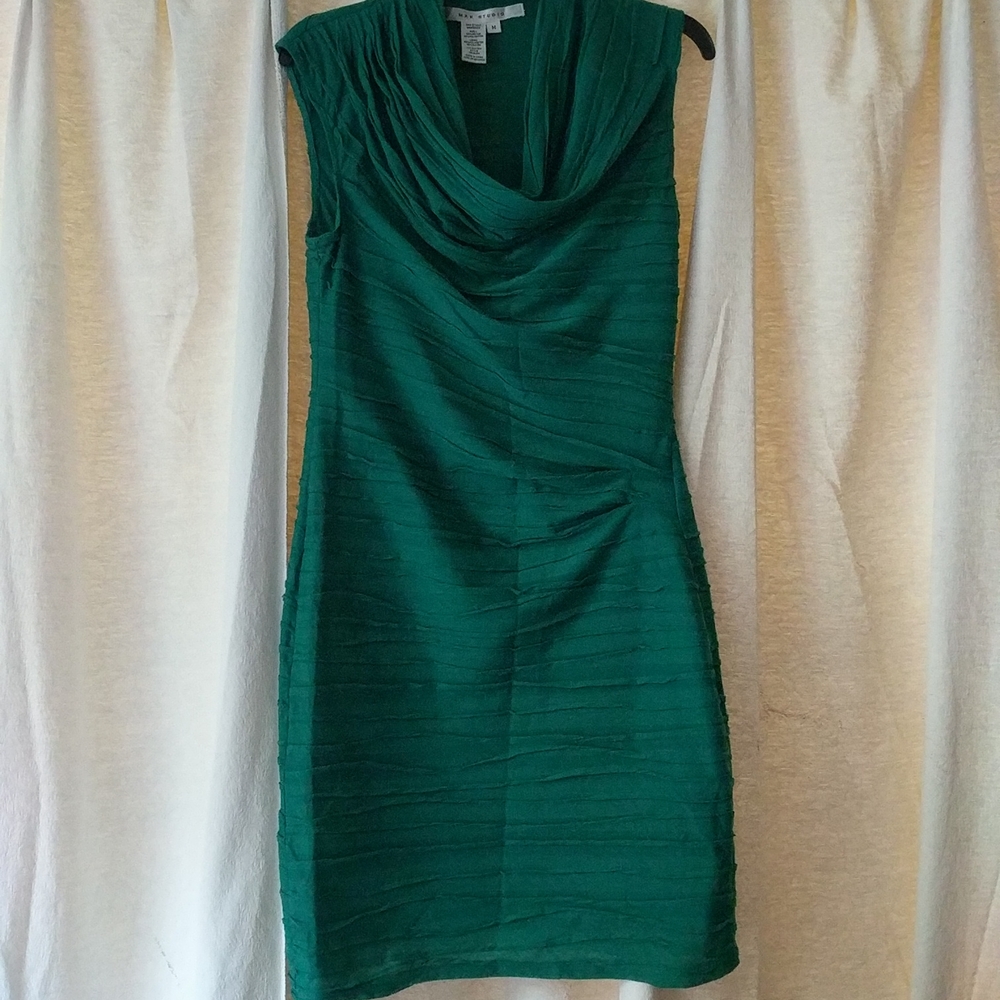 Max Studio Sleeveless Green Dress Size M